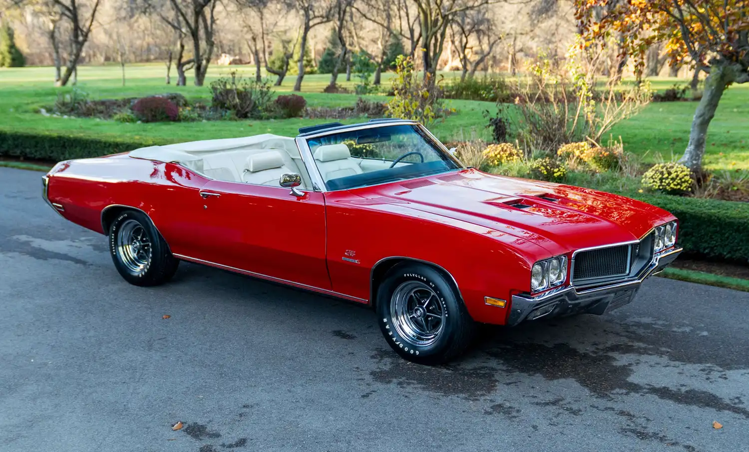 1970 Buick GS Stage 1 Convertible: Fire Red Perfection