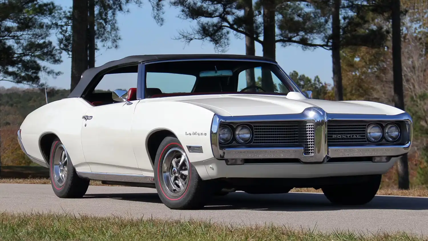 Indulge in Nostalgia: A 1969 Pontiac Lemans Convertible Awaits