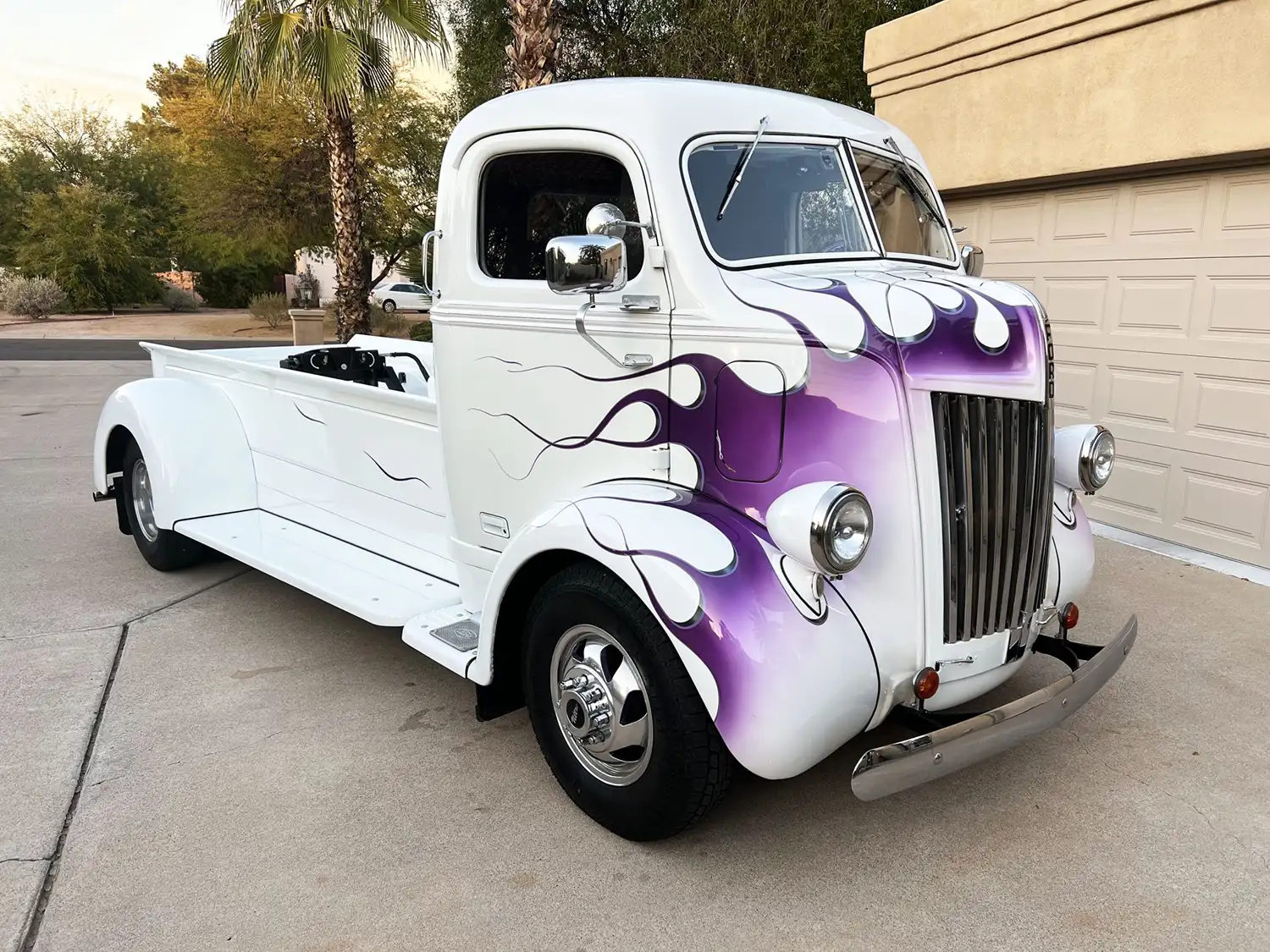 A Purple Haze: A Wild 1947 Ford Pickup with a Cadillac Heart