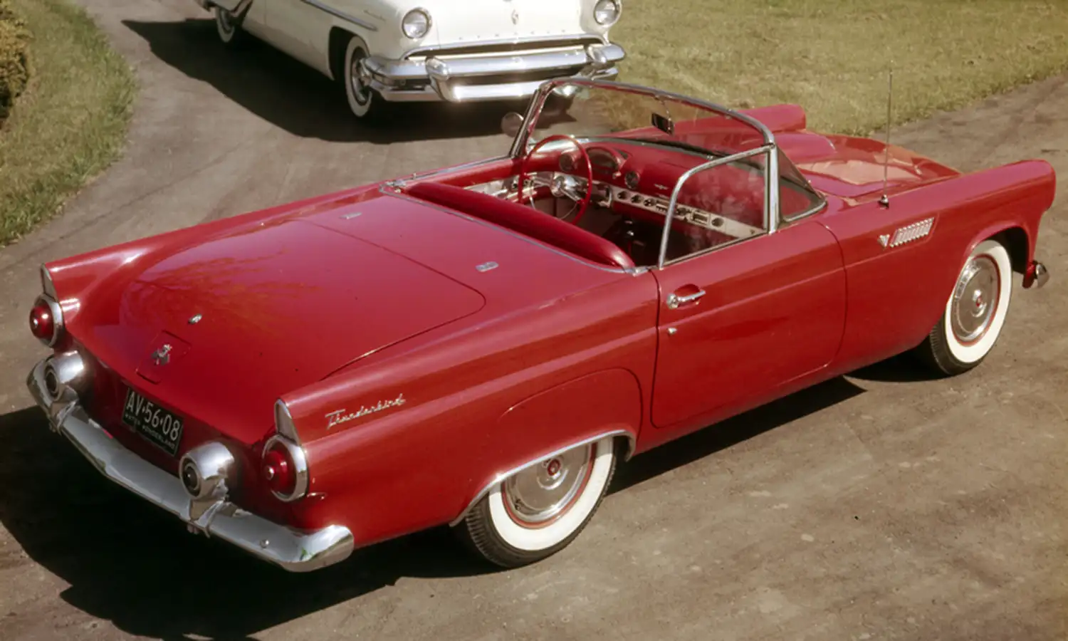 Open-Air Luxury: The 1955 Ford Thunderbird Convertible