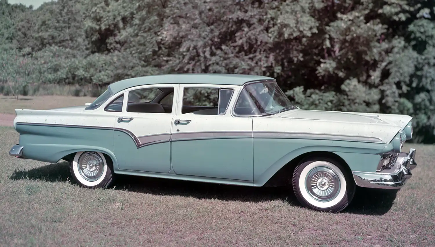 The “Shoebox” Ford: 1957 Custom 300 Four-Door Sedan