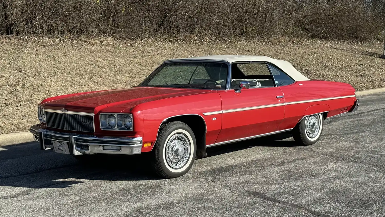 Low-Mile Beauty: 1975 Chevrolet Caprice Classic Convertible