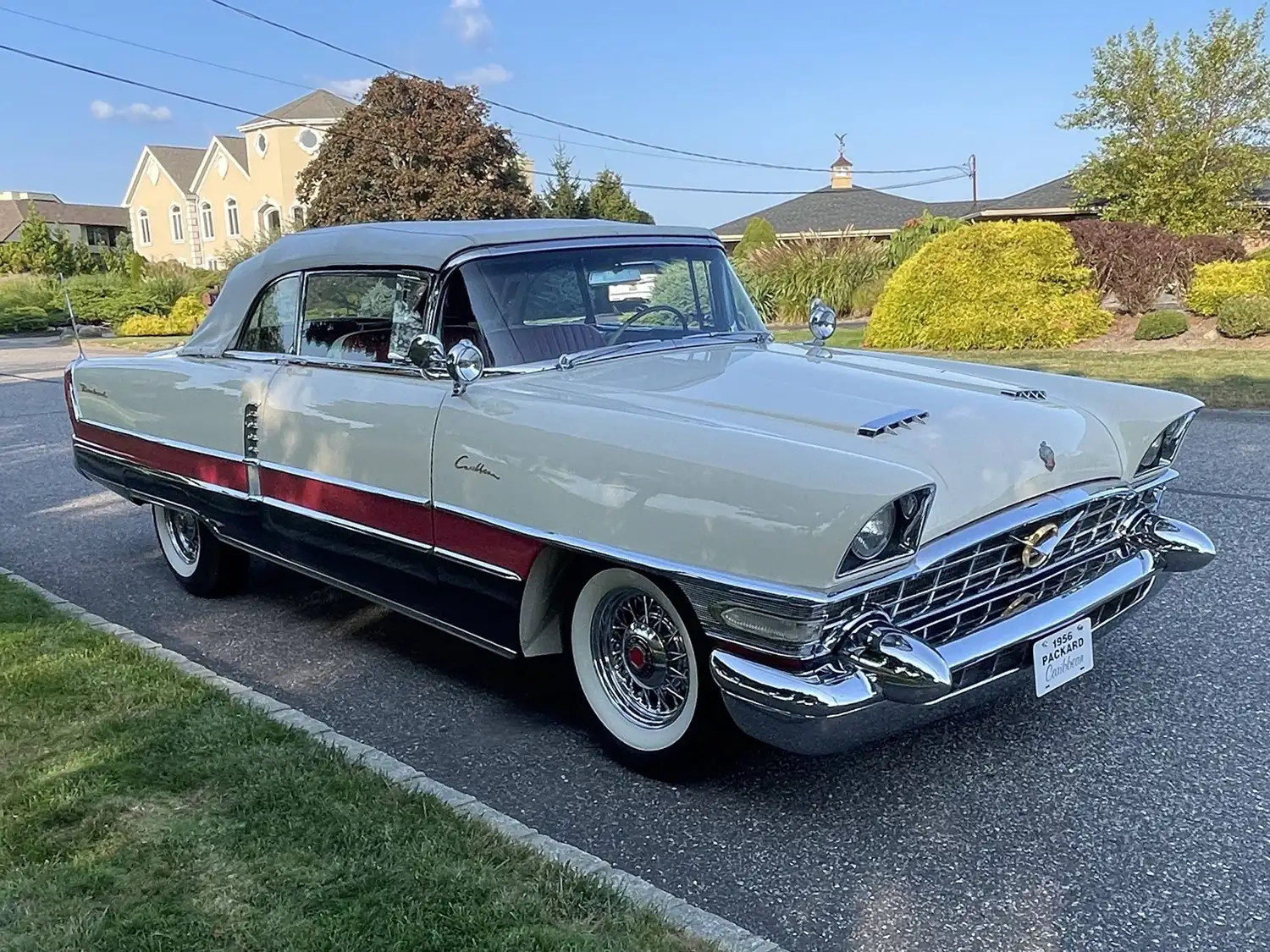 Rare Beauty: Show-Stopping 1956 Packard Caribbean Convertible Up for Grabs