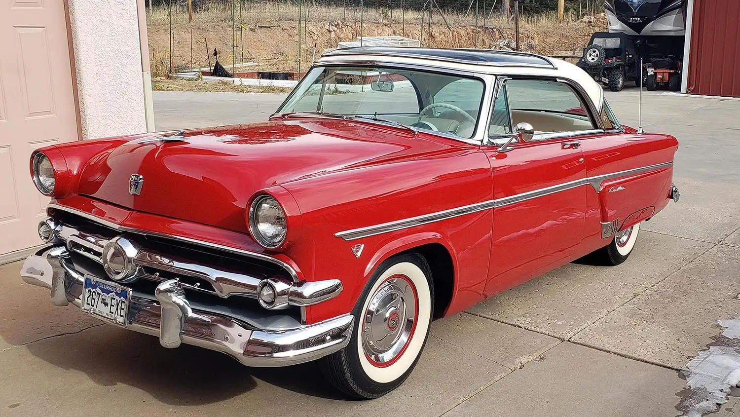 A Glimpse of 1954: Restored Ford Skyliner Crestline