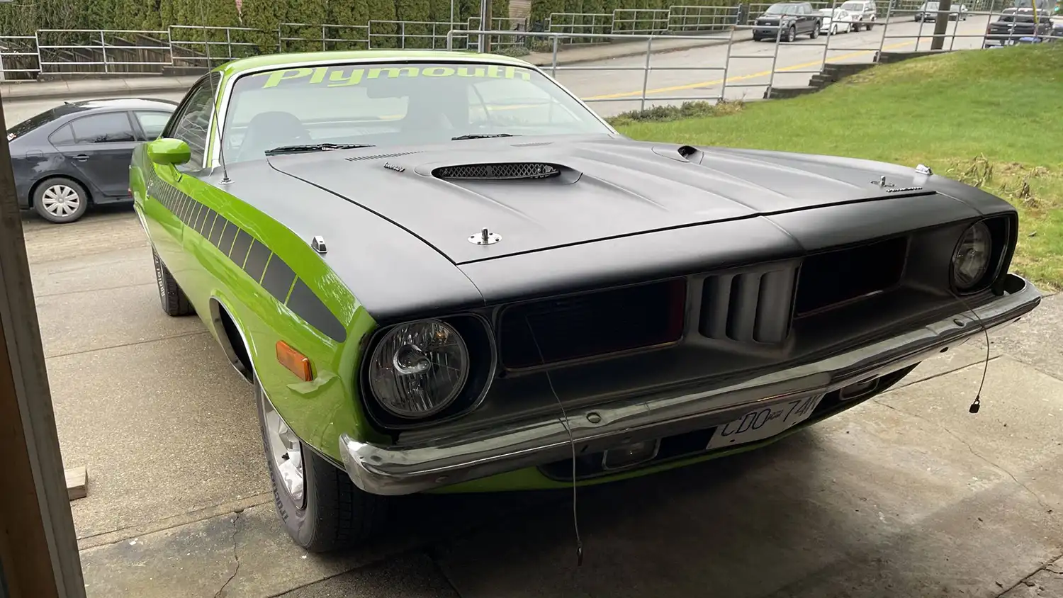 Big Block Power: Transformed 1973 Plymouth Barracuda