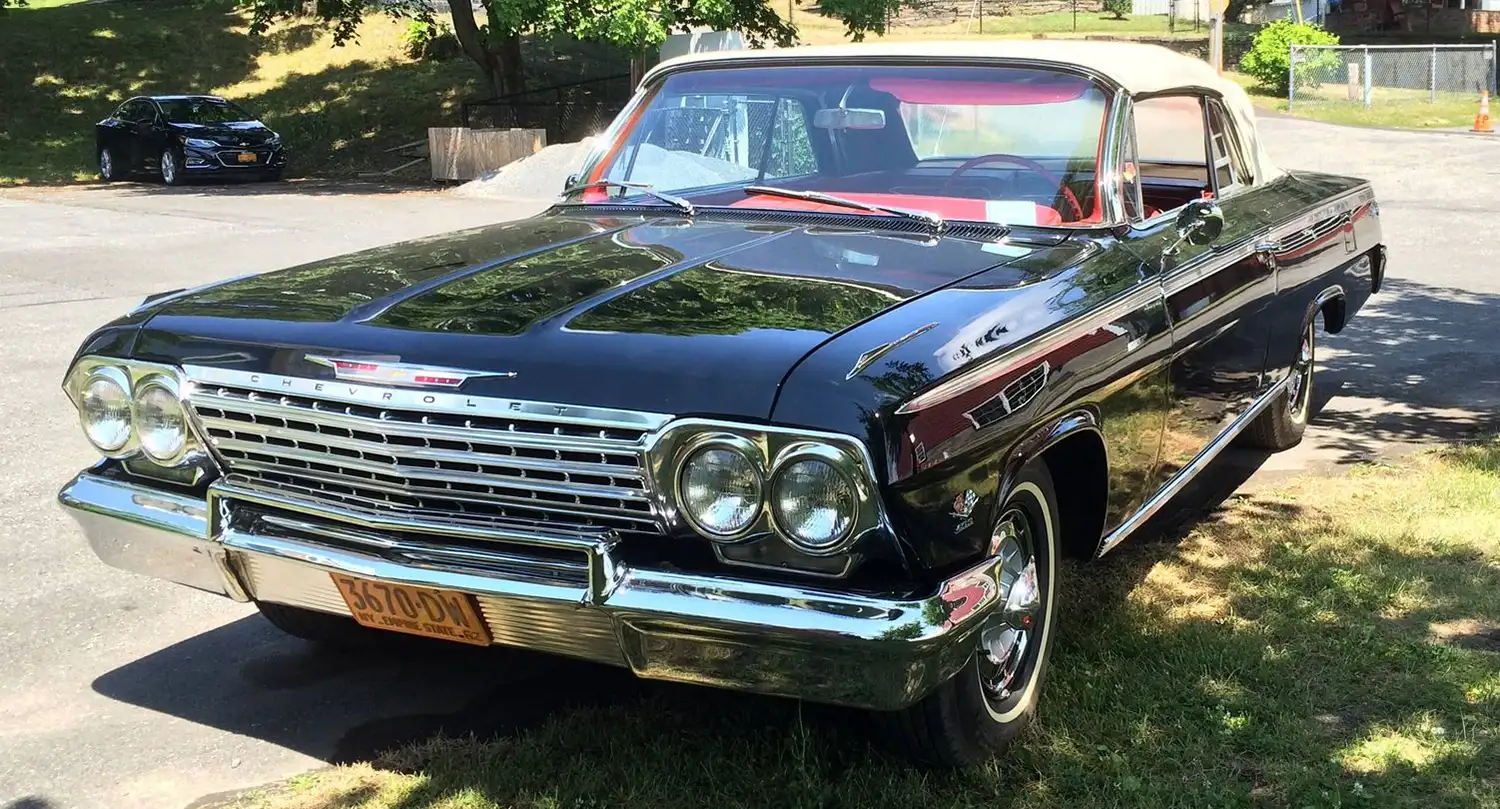 Cruise Through History in a Pristine 1962 Chevrolet Impala SS Convertible