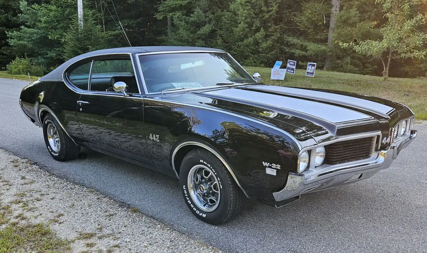 1969 Oldsmobile 442 W-32: A Triple Black Masterpiece