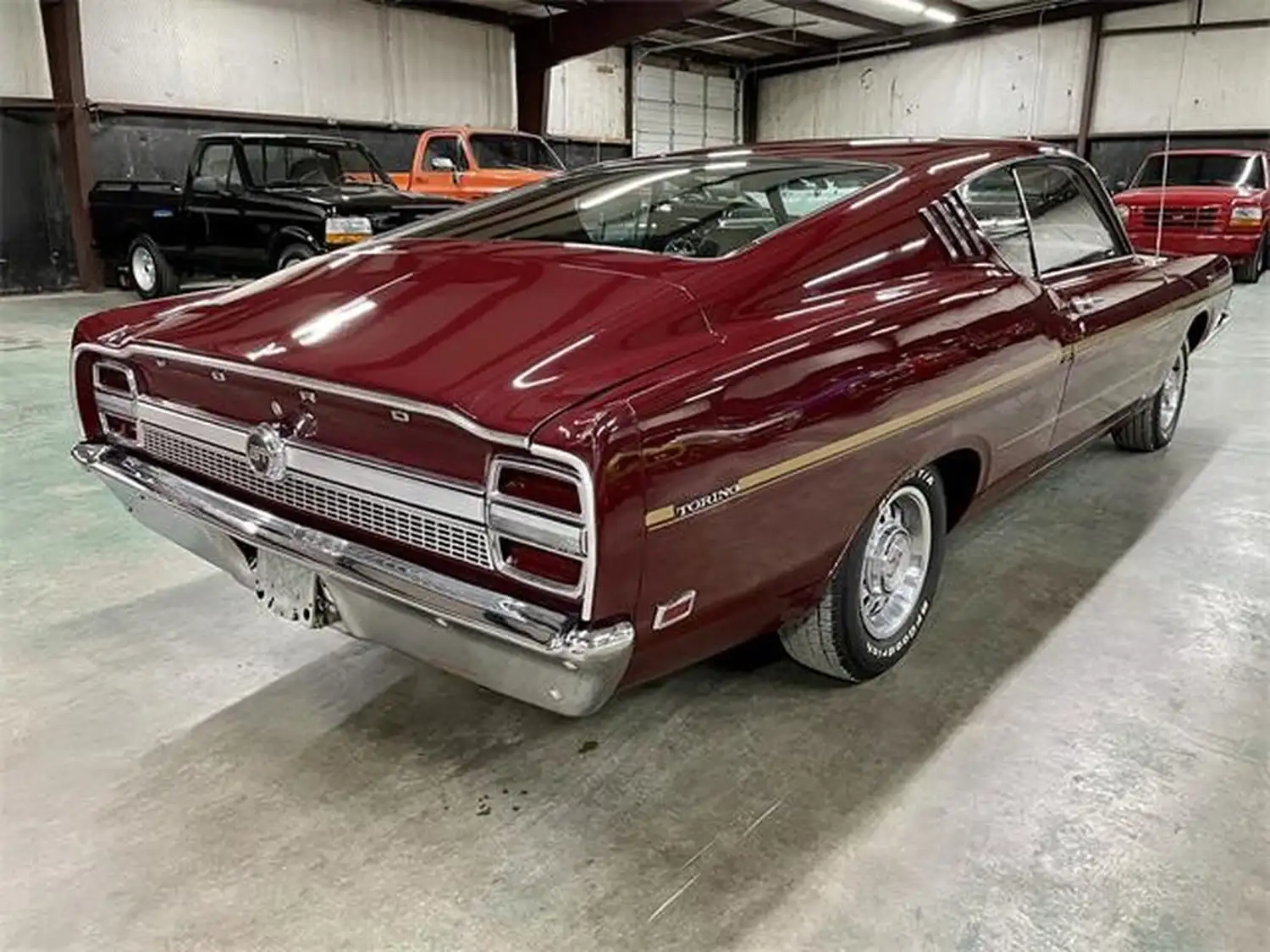 1969 Ford Torino GT: A Burgundy Beauty