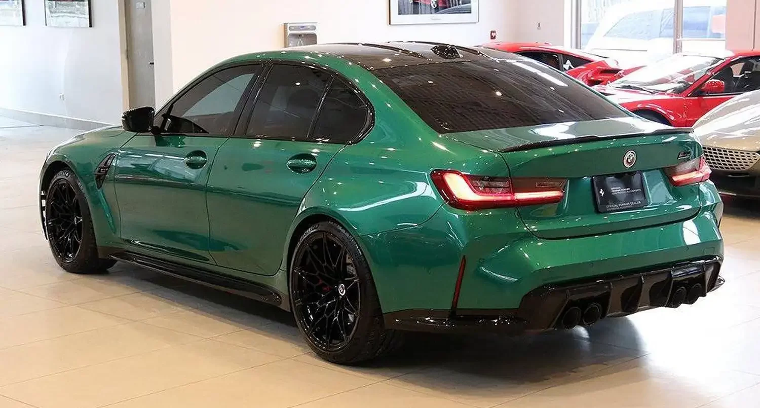 Isle of Man Green Machine: A 2023 BMW M3 Competition