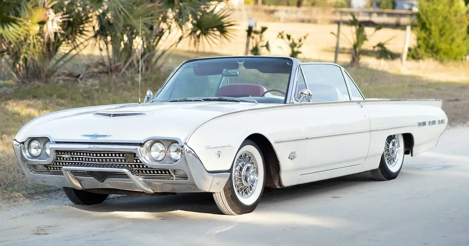 1962 Ford Thunderbird Sports Roadster: A White Knight of American Automotive History