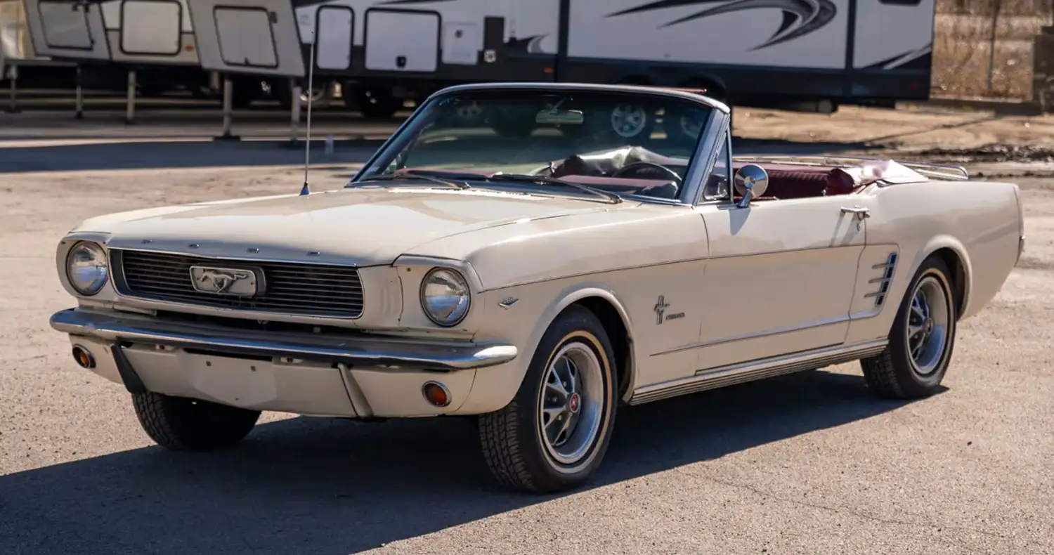 Conquer the Road in a 1966 Ford Mustang Convertible