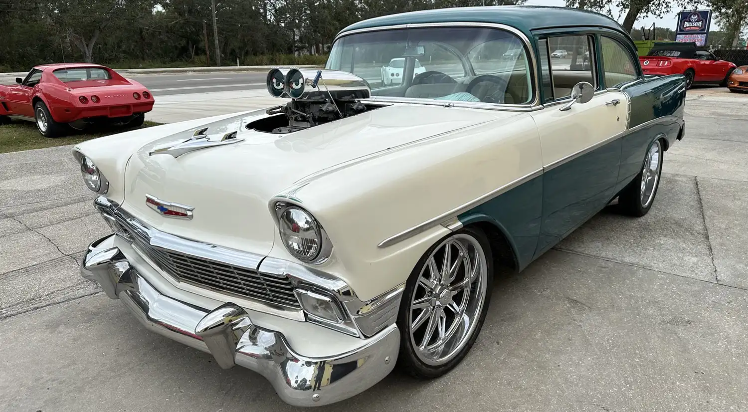 Supercharged 454-Powered 1956 Chevrolet 210: A Custom Creation