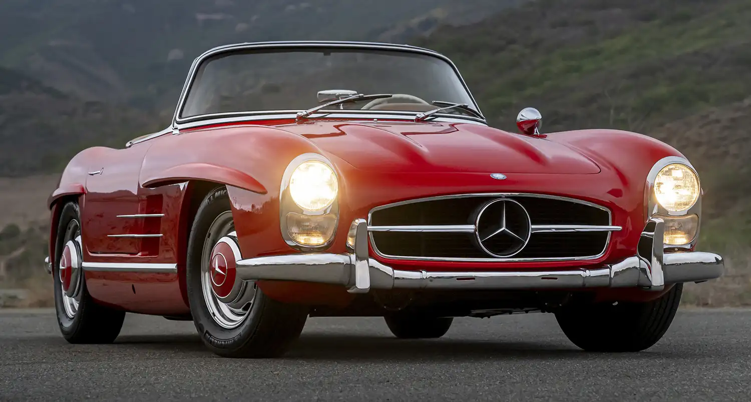 The Fire Engine Red Dream: A 1962 Mercedes-Benz 300 SL Roadster