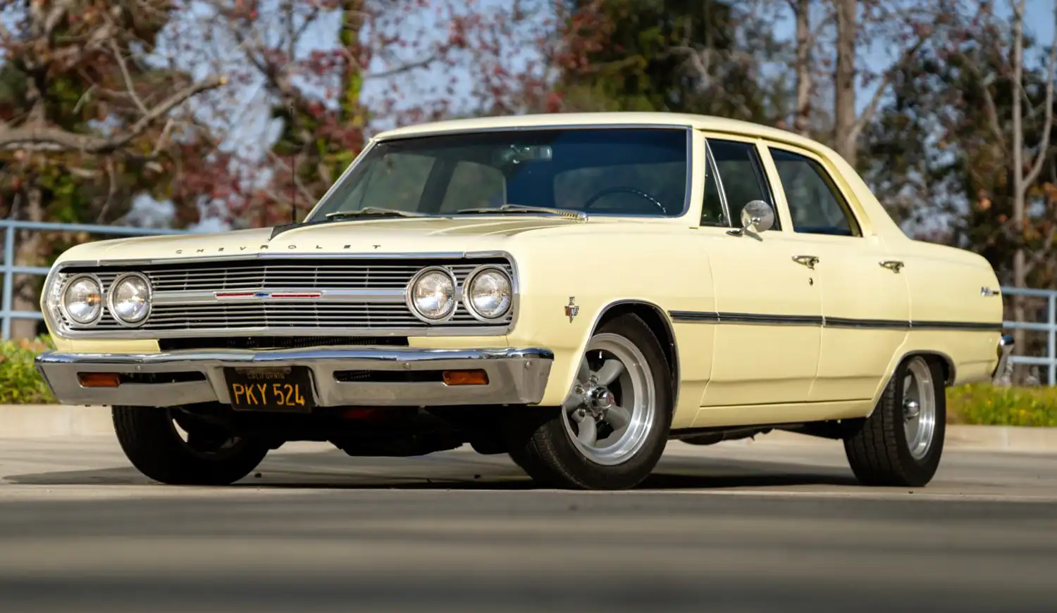 Yellow Fever: A Restored 1965 Chevrolet Chevelle 300 4-Door Sedan