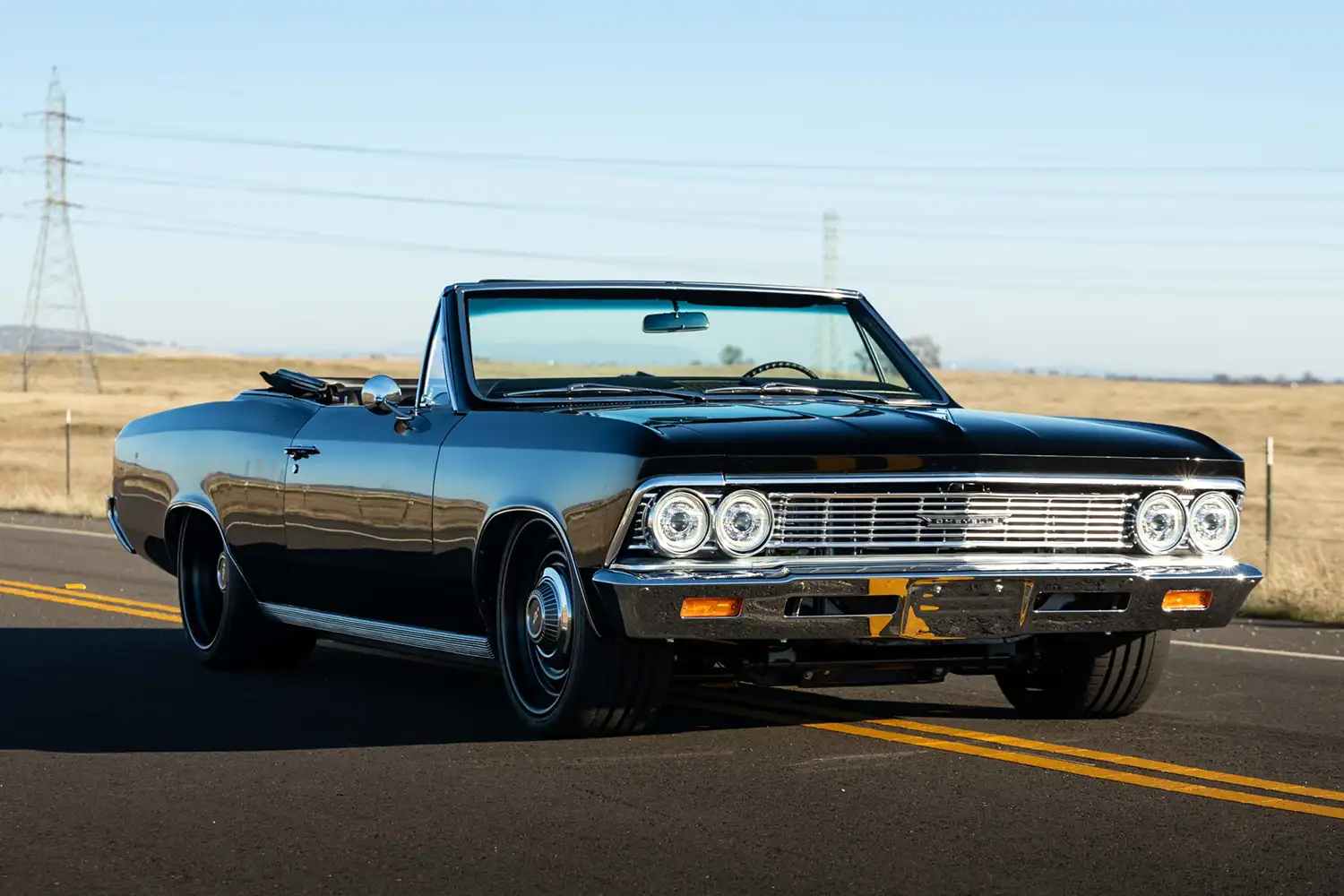 1966 Chevrolet Chevelle Malibu Convertible: Black Beauty Reborn