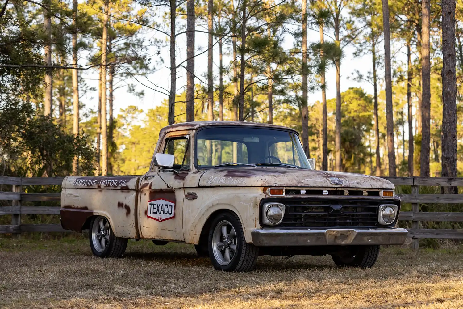 Texaco Tex: A 1966 Ford F-100 with a Crown Vic Heart