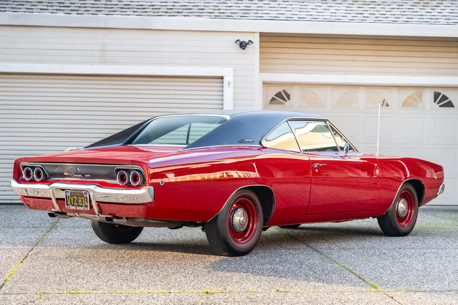 1968 Dodge Charger: A Crimson Classic Ready to Cruise