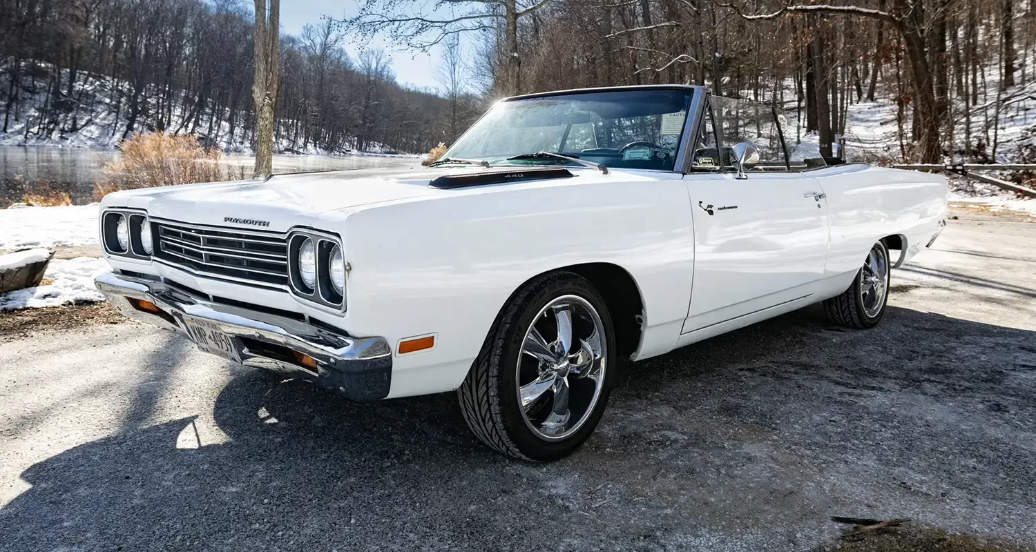 Beep Beep! A Modified 1969 Plymouth Road Runner Convertible