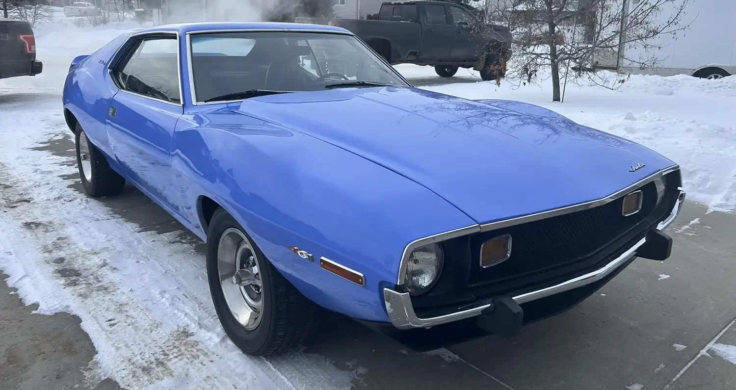 Blue Thunder: Restored 1974 AMC Javelin