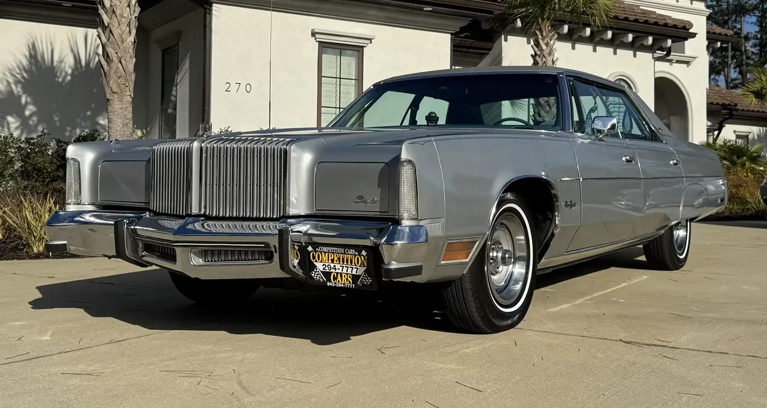 A Glimpse into the Past: 1977 Chrysler New Yorker Brougham