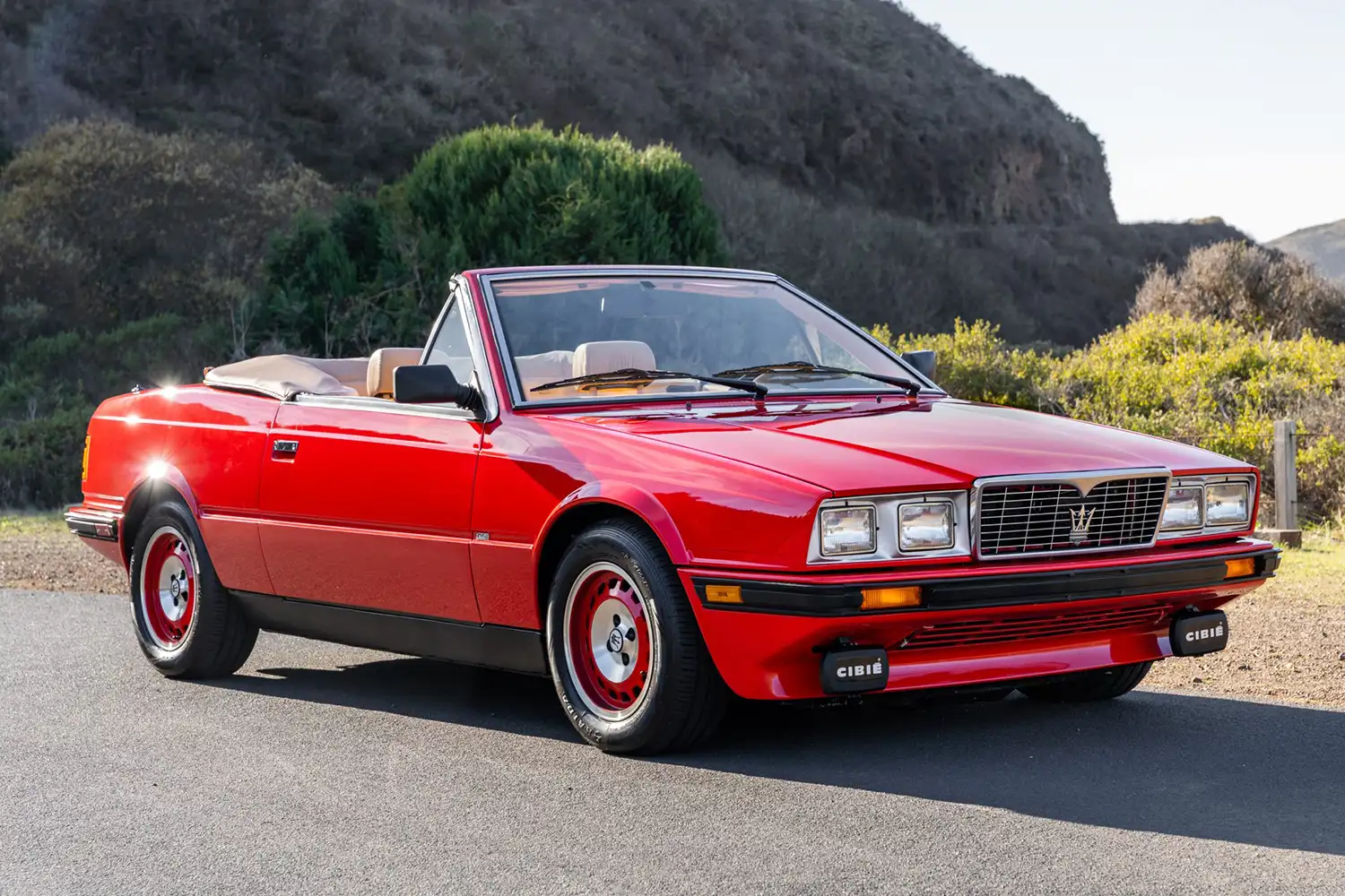 Red Passion: 1987 Maserati Biturbo Spyder