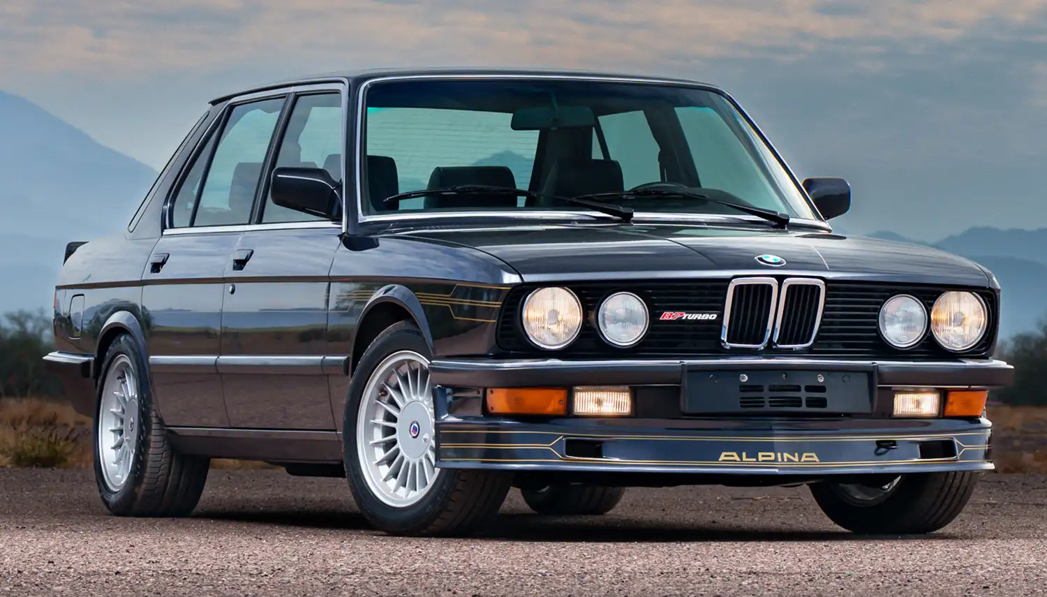 1988 BMW Alpina B7 Turbo/1: A Legend in Black