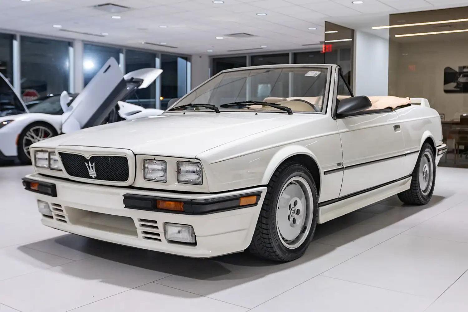 Italian Icon: 9k-Mile Maserati Biturbo Spyder i