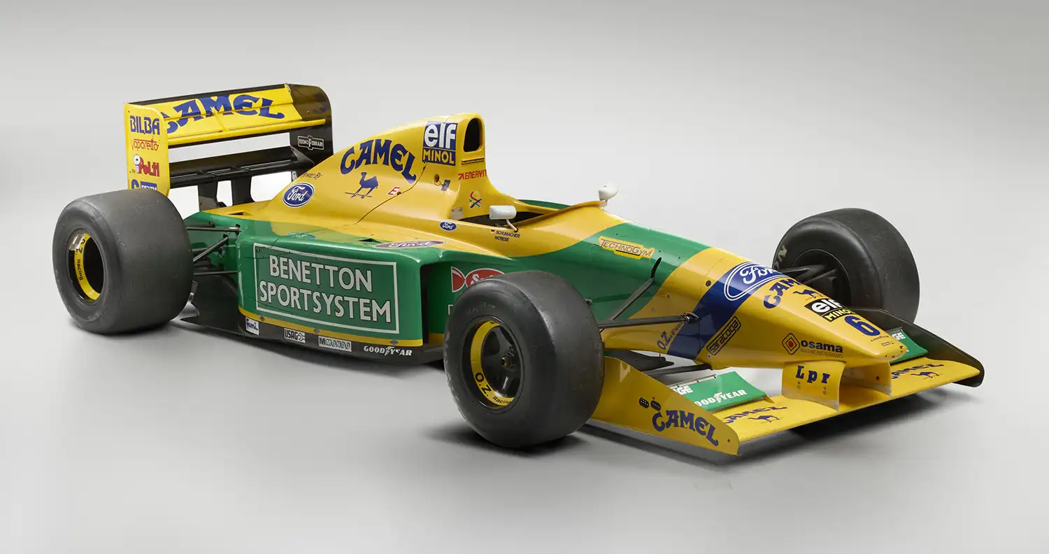 A Piece of F1 History: The 1991 Benetton B191 of Michael Schumacher