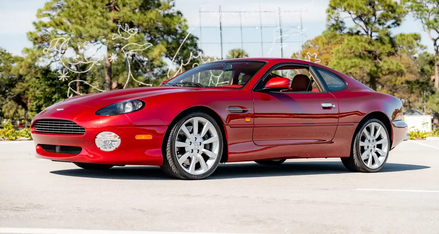 The Epitome of Elegance: 6k-Kilometer 2002 Aston Martin DB7 V12 Vantage Coupe