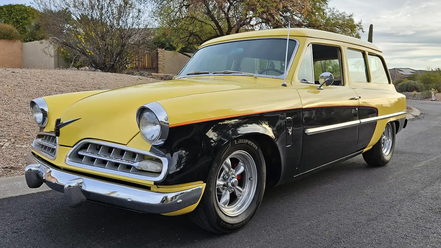 A Vibrant Revival: 1954 Studebaker Commander Deluxe Conestoga Wagon