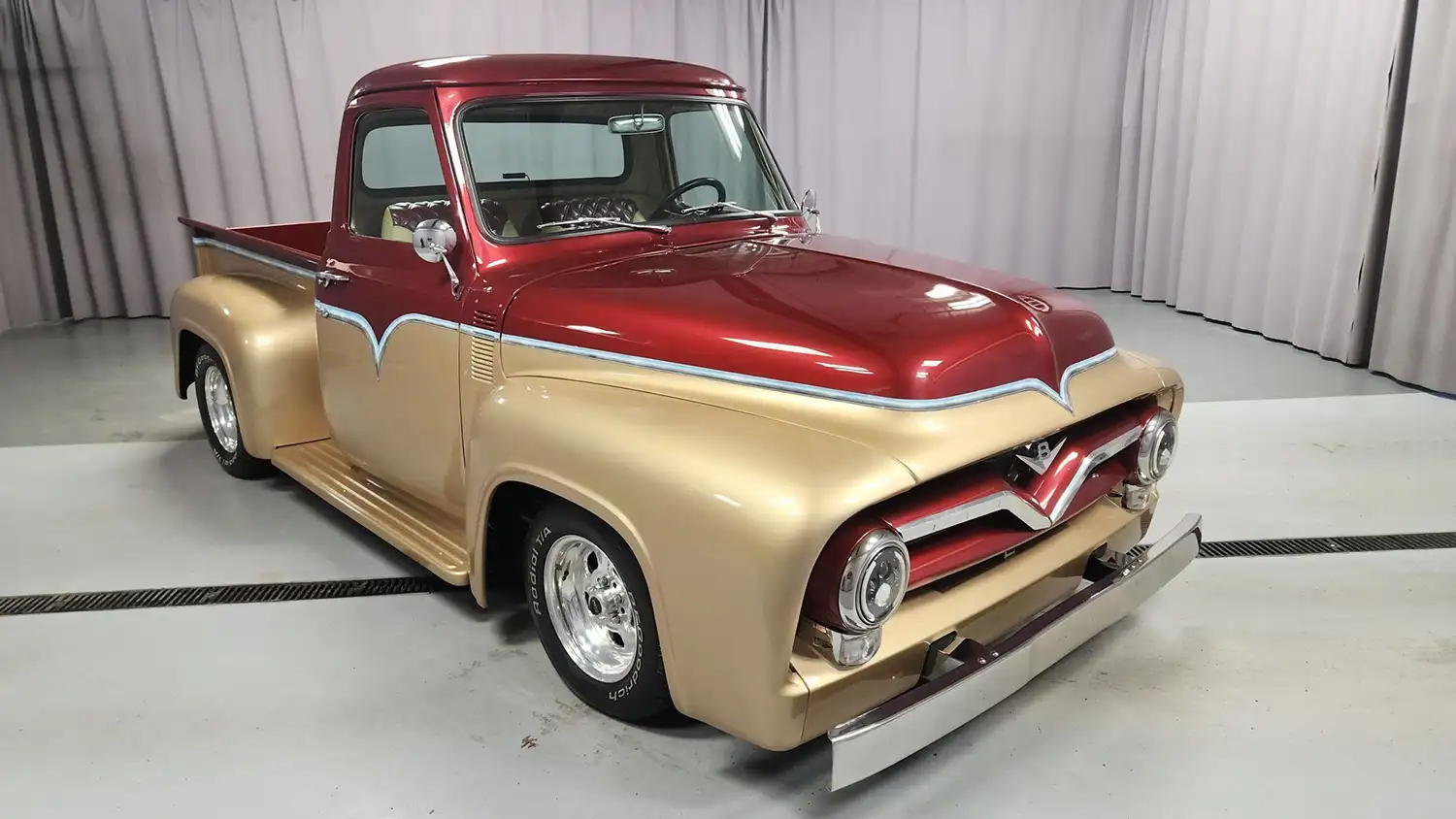 Golden Age Grit: A 1955 Ford F-100 Restomod with a 460ci Punch