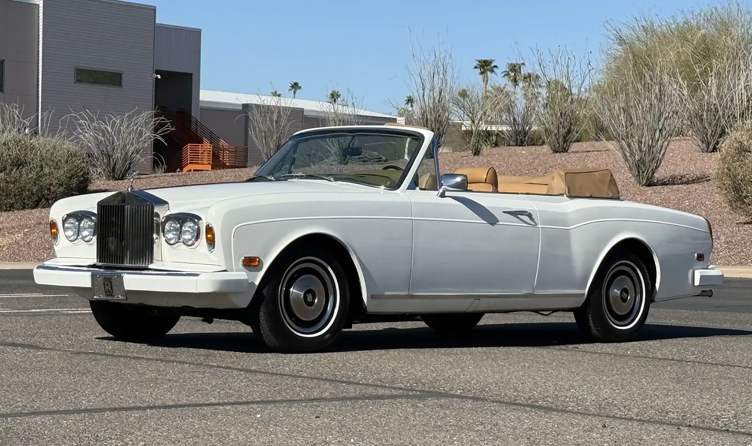 1981 Rolls-Royce Corniche: A White Canvas of Elegance