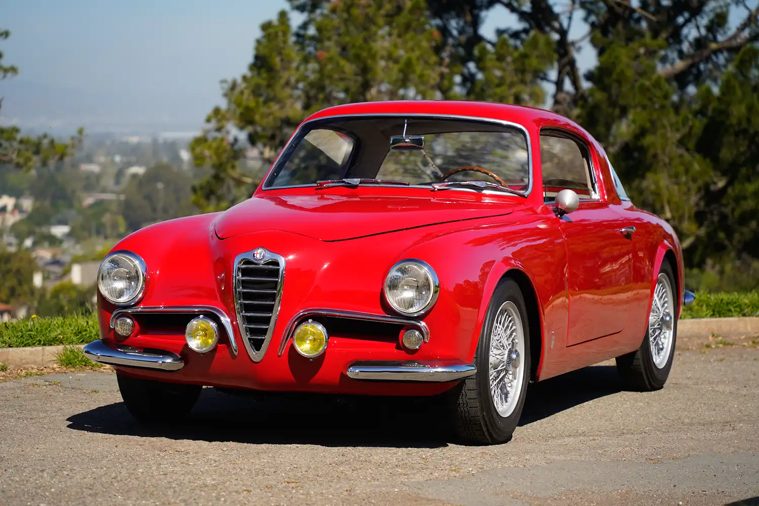 A Slice of Italian Elegance: 1953 Alfa Romeo 1900C Sprint Coupe