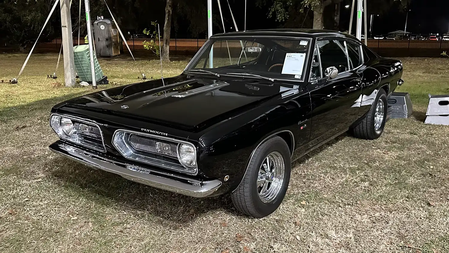 The Black Pearl: A 1968 Plymouth Barracuda