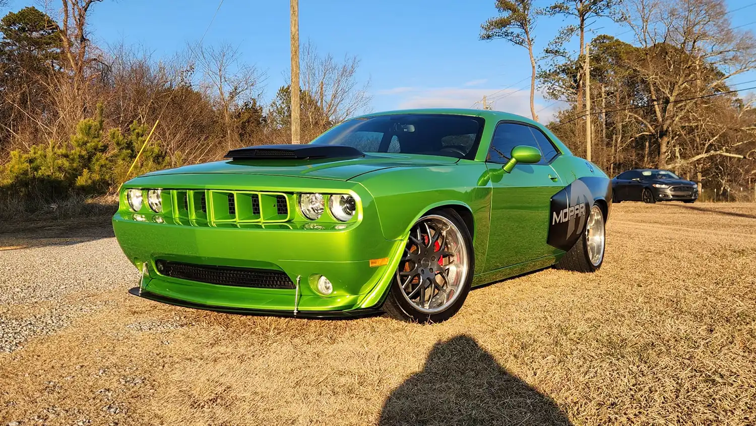 Green with Envy: A Supercharged 756 HP Custom-Built 2011 Dodge Challenger