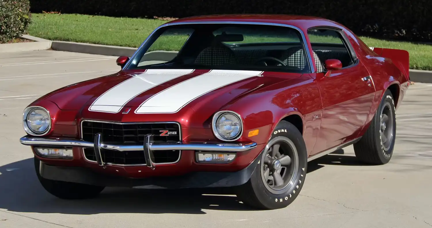 1973 Chevrolet Camaro Z28: Red Passion, Classic Power