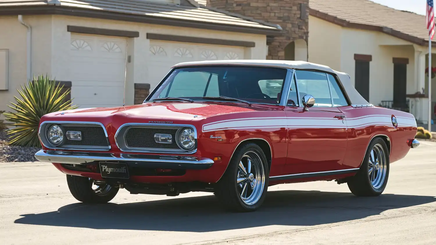 Resurrected Legend: 1969 Plymouth Barracuda Formula S Convertible