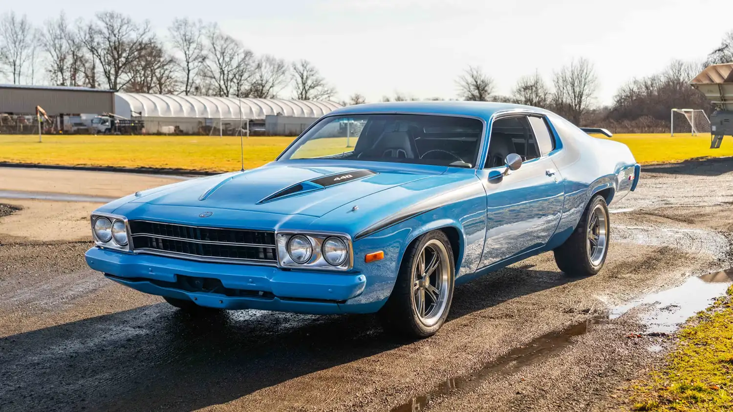 A Blue Streak of Nostalgia: The 1974 Plymouth Road Runner