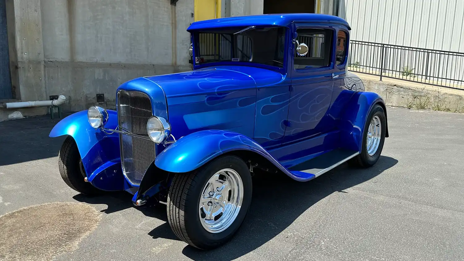 Blue Flame: The 1931 Ford 5-Window Coupe Hot Rod