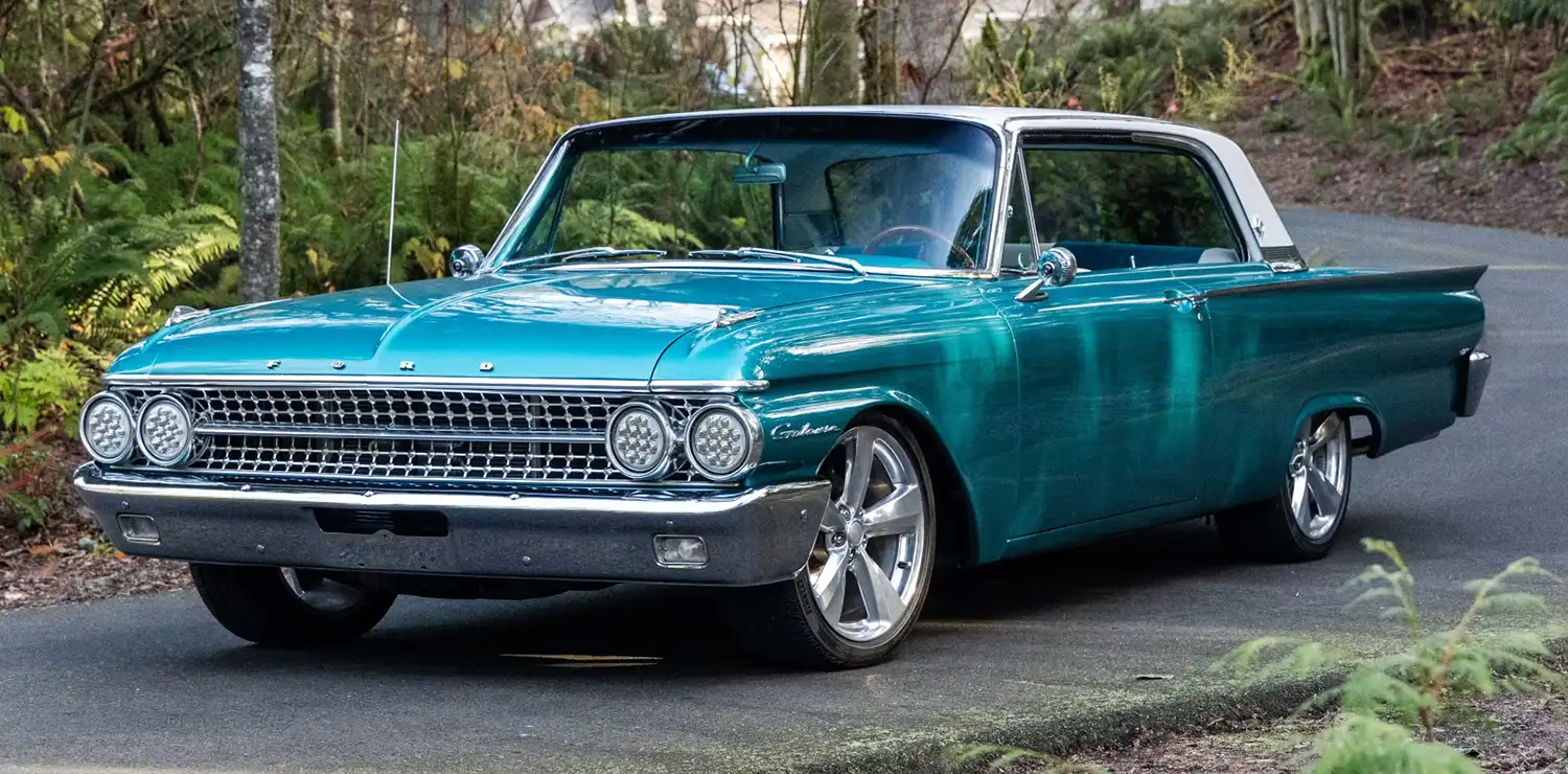 The Green Machine: A Restored 1961 Ford Galaxie