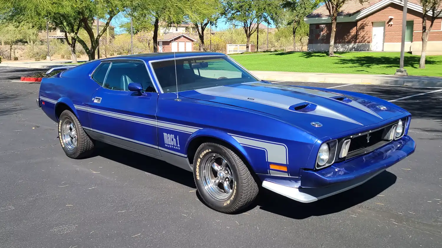 1973 Ford Mustang Mach 1 Fastback: A Blue Streak of Muscle