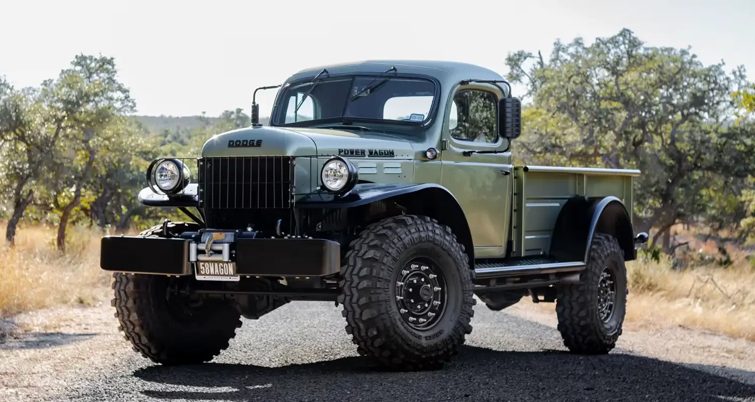 1958 Dodge Power Wagon W300M: A Restored Legend