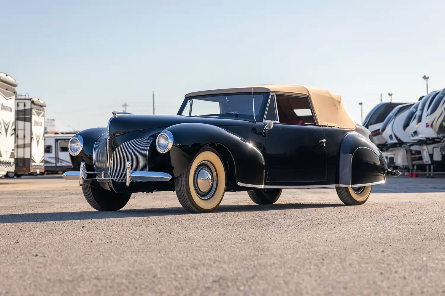 Vintage Elegance: The 1940 Lincoln Zephyr Continental Cabriolet