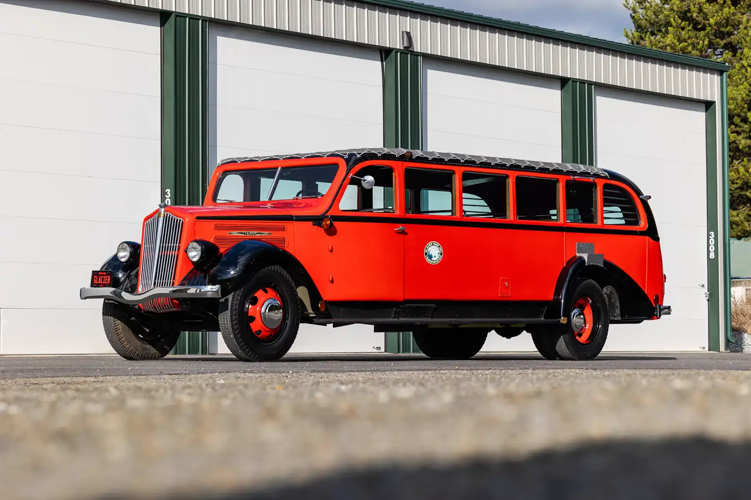 A Journey Through Time: 1937 White 706 Glacier National Park Tour Bus