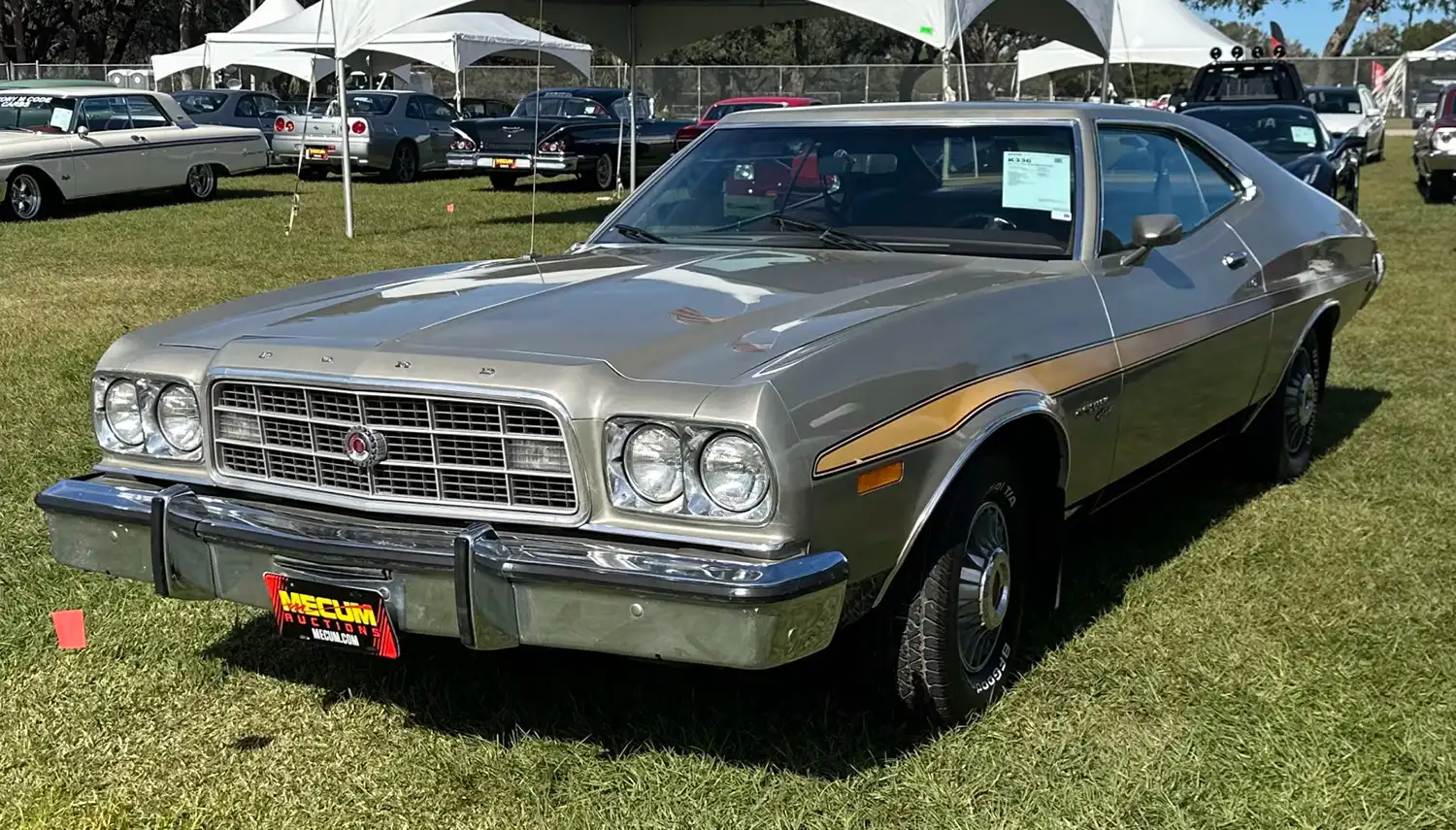 Muscle Car Majesty: Rare 1973 Ford Gran Torino Sport