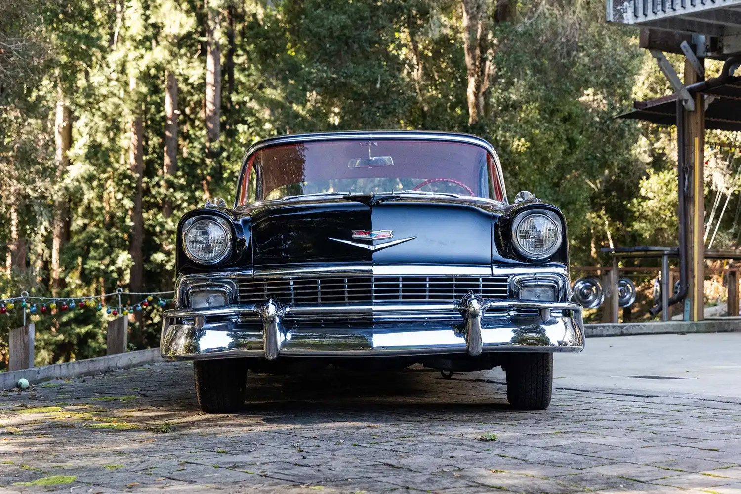 A Classic in Black: The 1956 Chevrolet Bel Air Hardtop