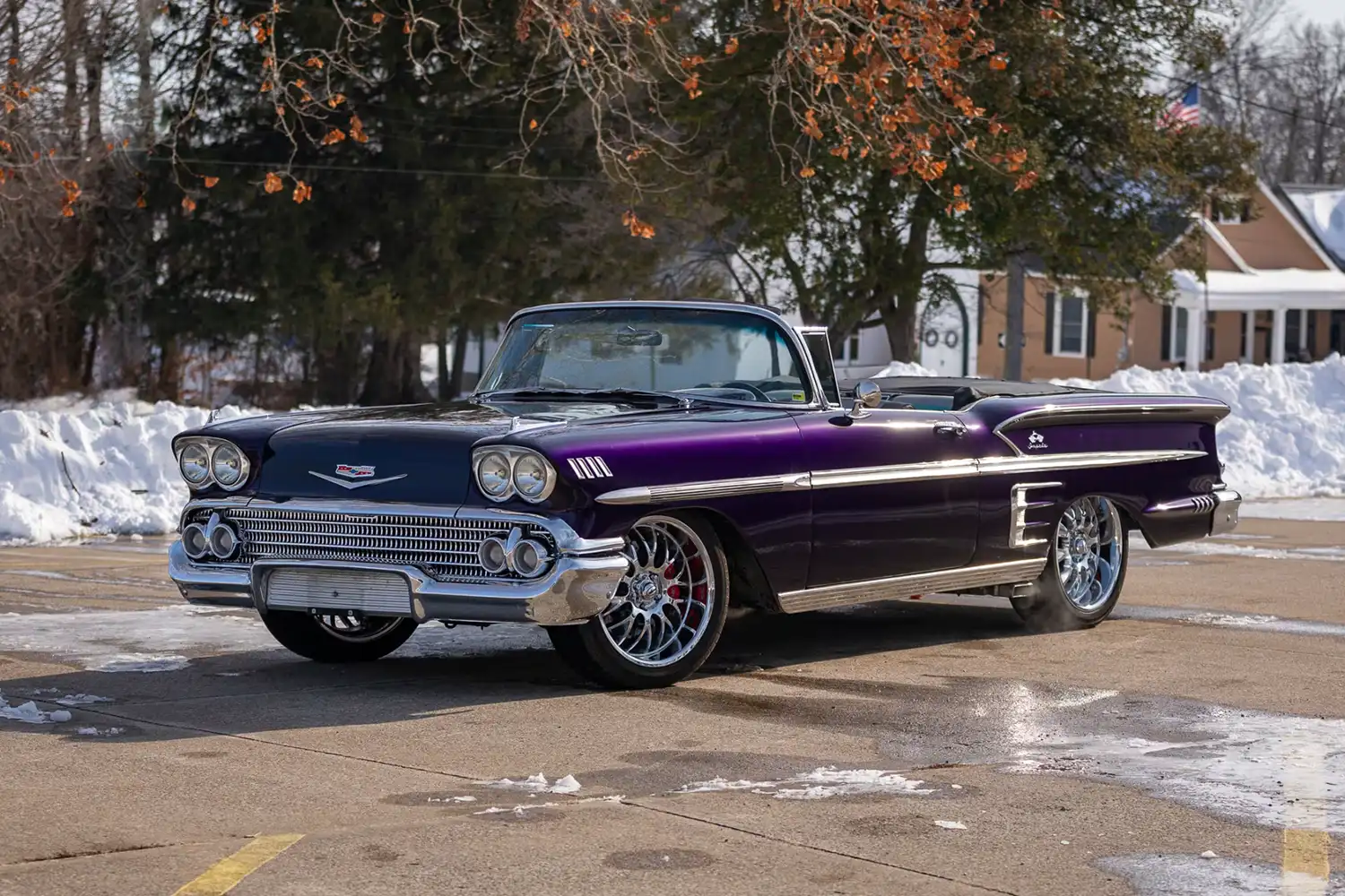 Drop-Top Delight: 1958 Chevrolet Impala Convertible