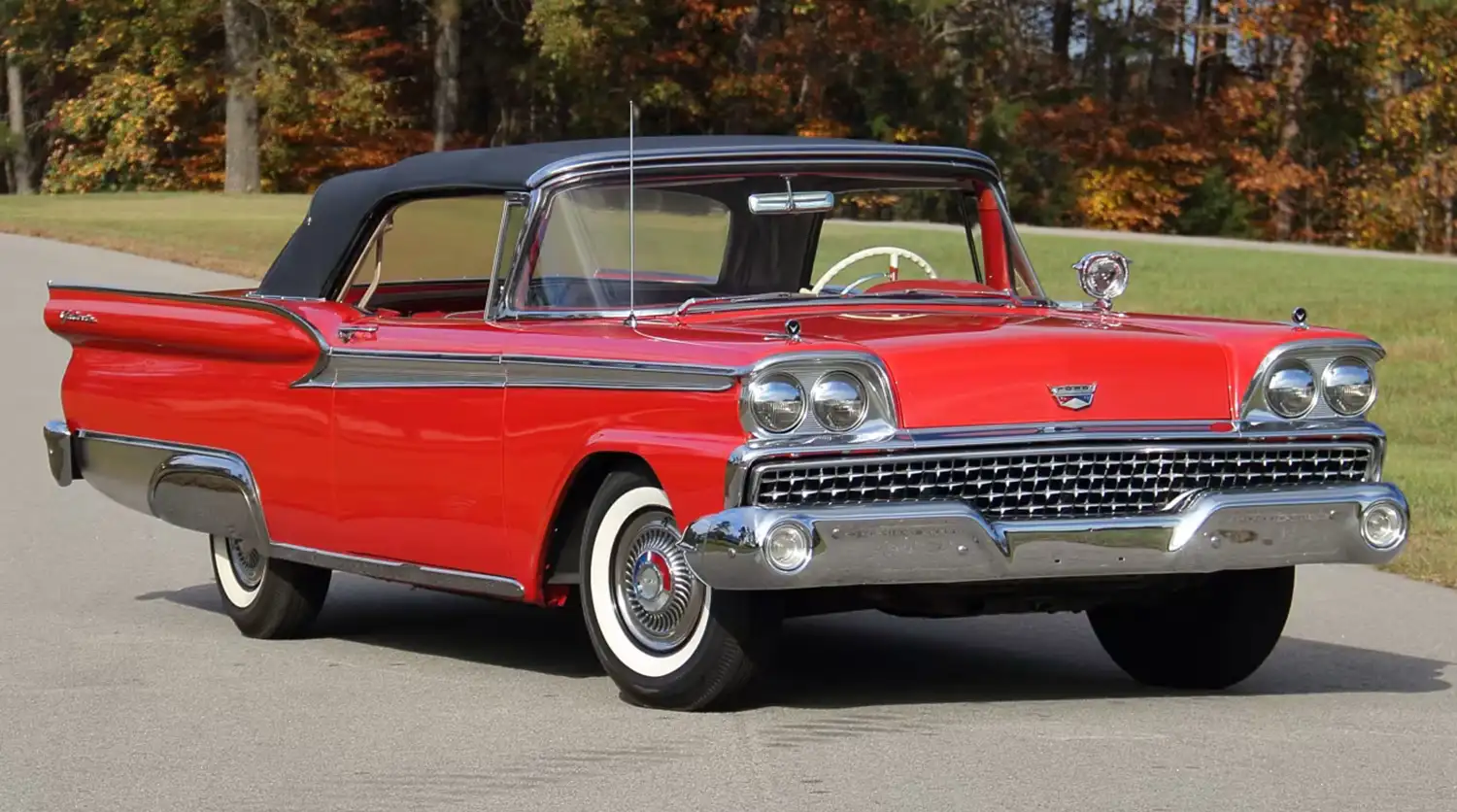 The Allure of the Sunliner: 1959 Ford Fairlane 500 Galaxie