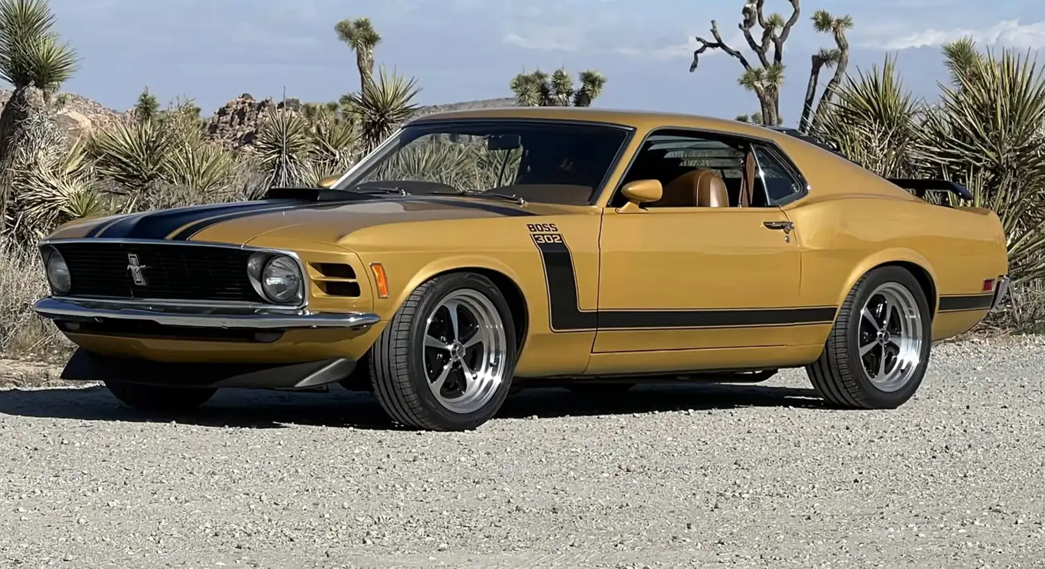 Gold Dust: A Restored 1970 Ford Mustang Boss 302 Fastback