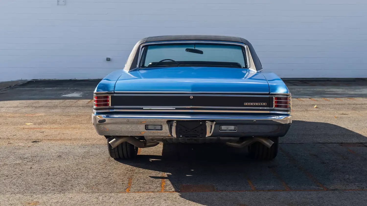 1967 Chevrolet Chevelle Custom Coupe: A Blue Streak of Power